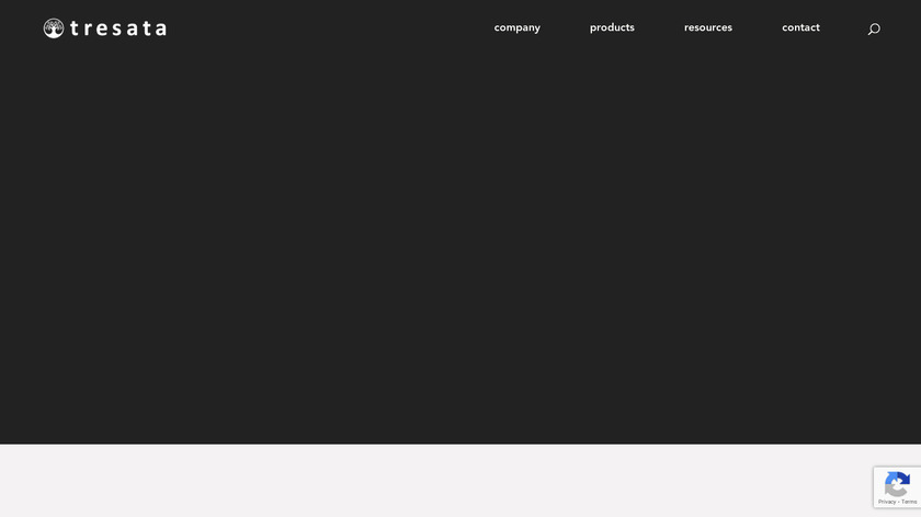 Tresata Landing Page