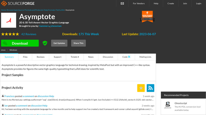 Asymptote: The Vector Graphics Language Landing Page