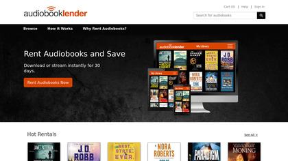 Audiobook Lender Audio Book Rentals image
