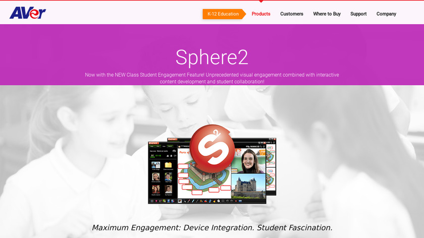 Sphere Software Landing Page
