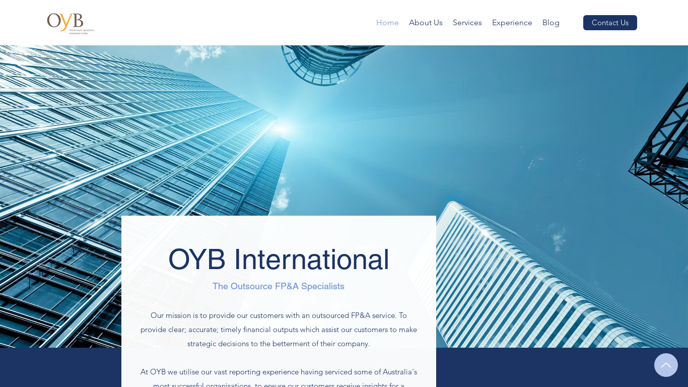 CPM Software Landing page
