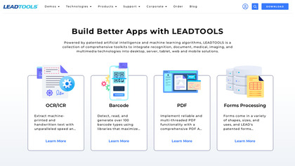 LEADTOOLS Check Scanning App image