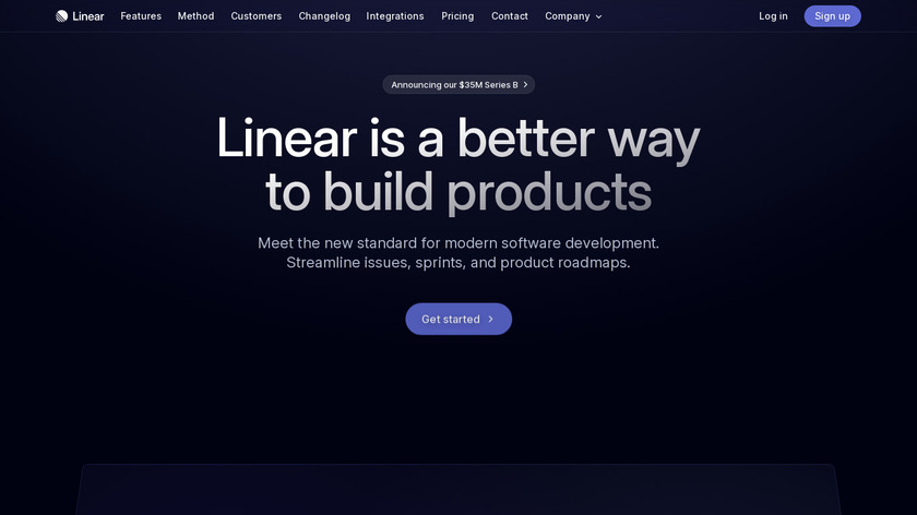 Linear Landing Page
