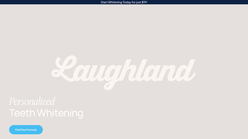 glowup. Landing Page