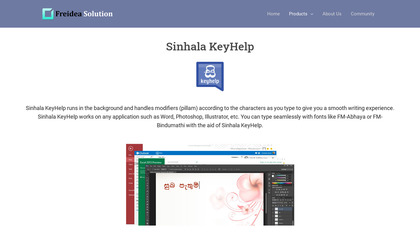 freidea.org Sinhala Keyhelp image