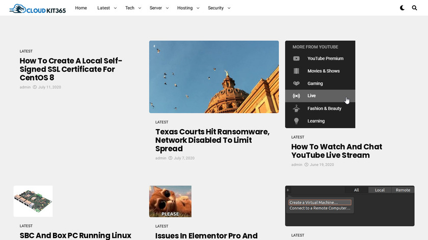 CloudKit 365 Landing Page