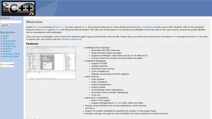 wxDev-C++ image