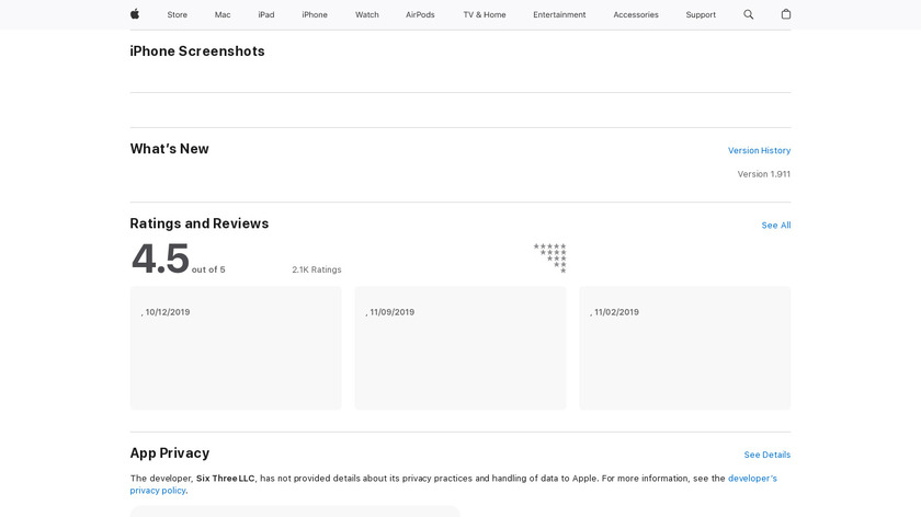 The X Landing Page