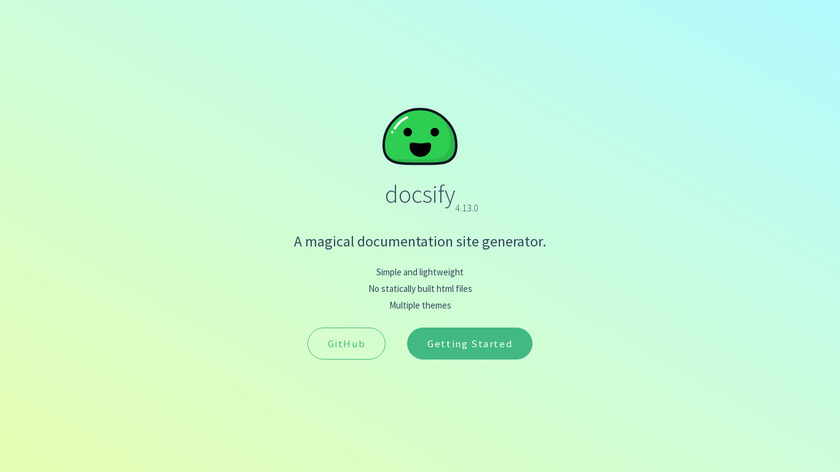 Docsify.js Landing Page