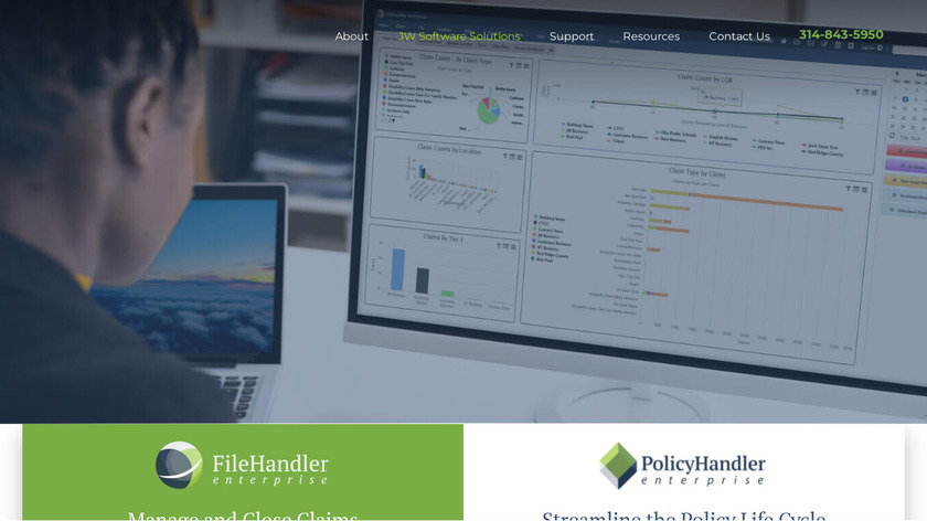FileHandler Enterprise Landing Page