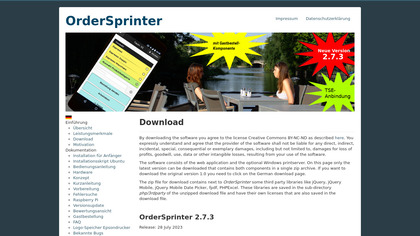 OrderSprinter image