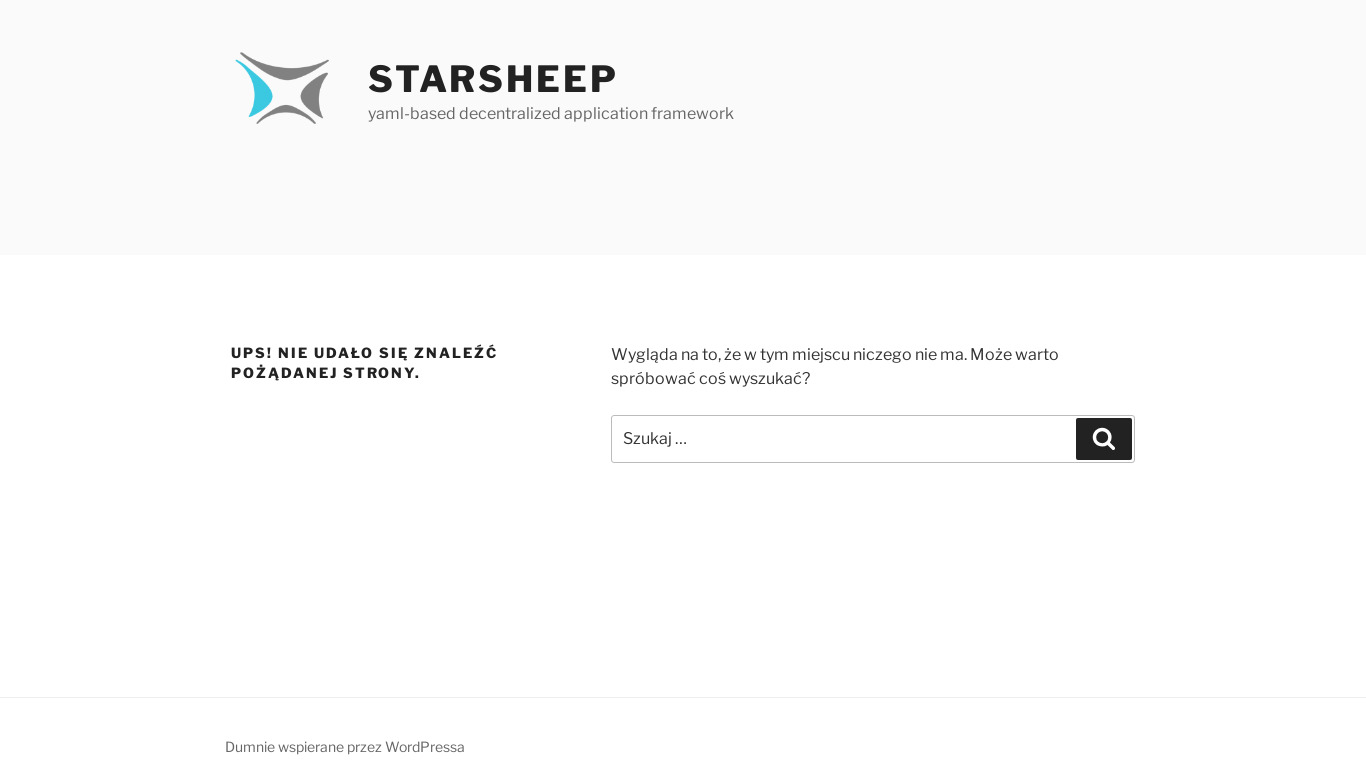 Starsheep Landing page