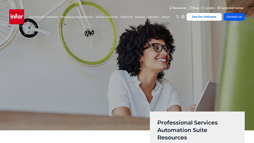 Infor PSA Landing Page