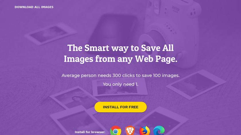 Download All Images Landing Page