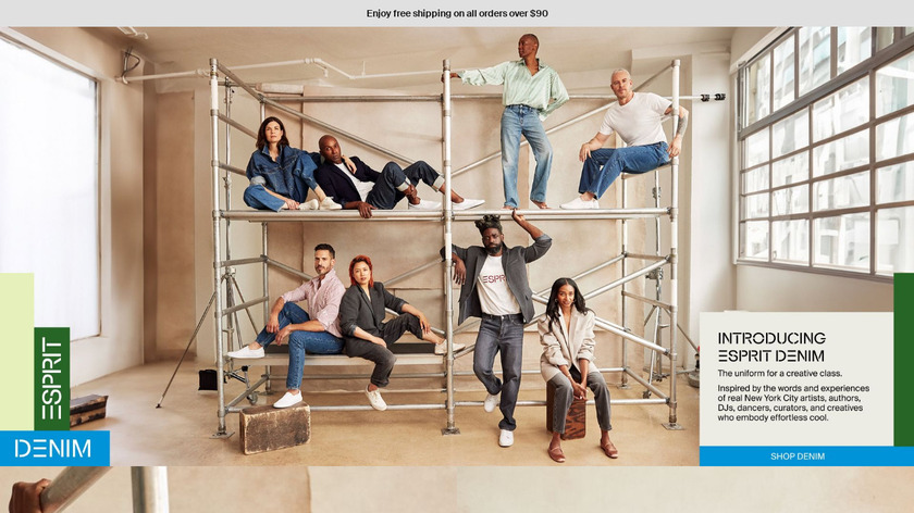 Esprit Landing Page