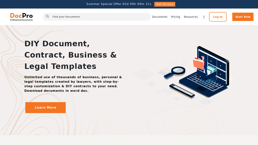 DocPro Landing Page