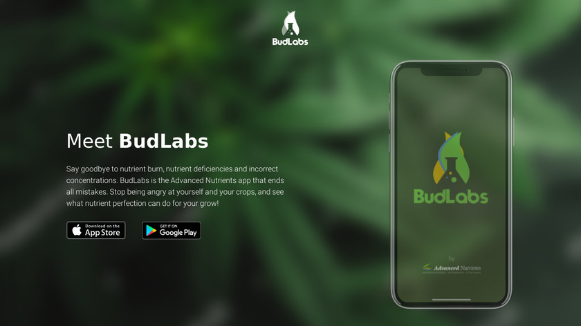 BudLabs Landing Page