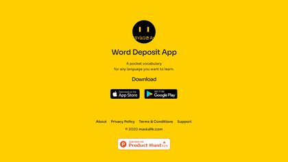 WordDeposit App image