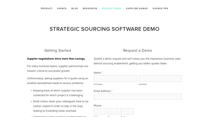 bidops.com Bid Ops Landing Page