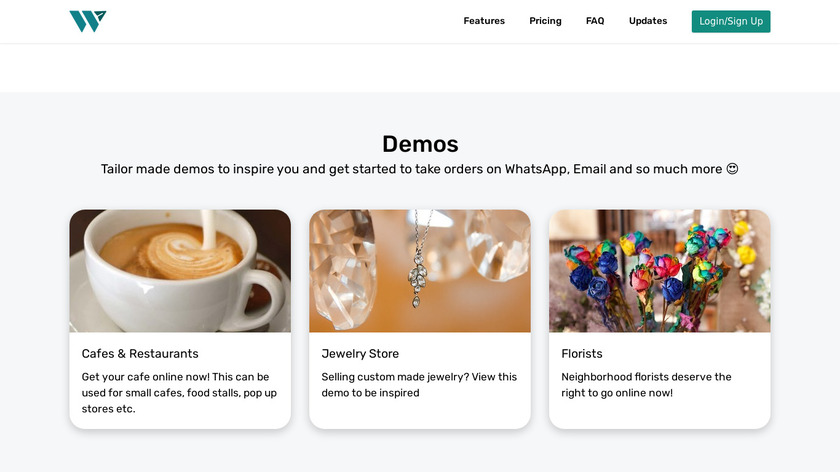 OnWhatsApp Landing Page