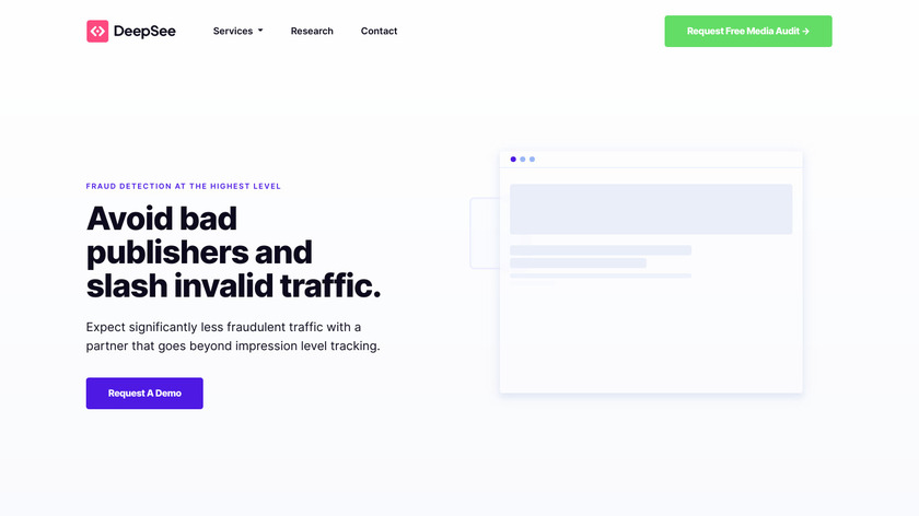 DeepSee Landing Page