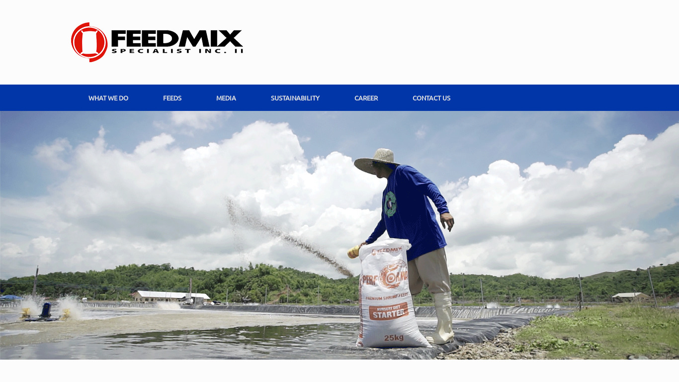 FeedMix Landing page