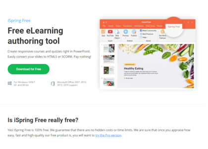 iSpring Free screenshot