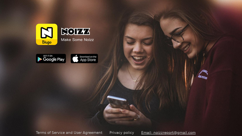 Noizz Landing Page