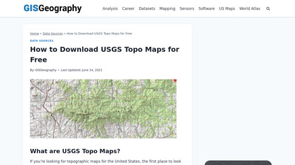 US Topo Maps Free image