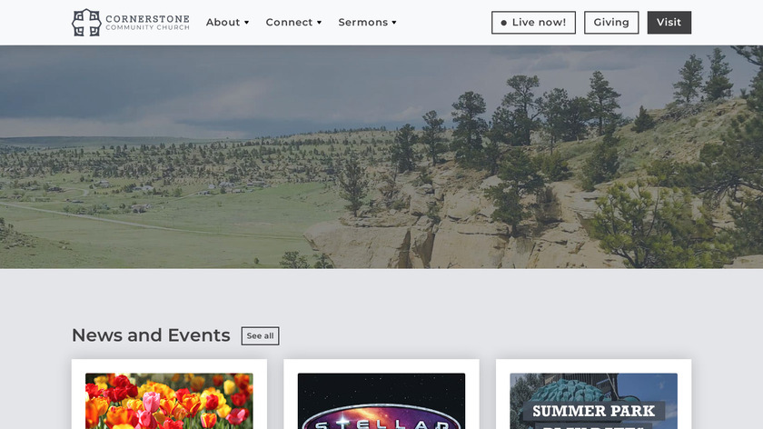 Cornerstone Billing Landing Page