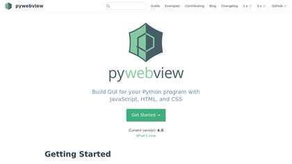 pywebview image