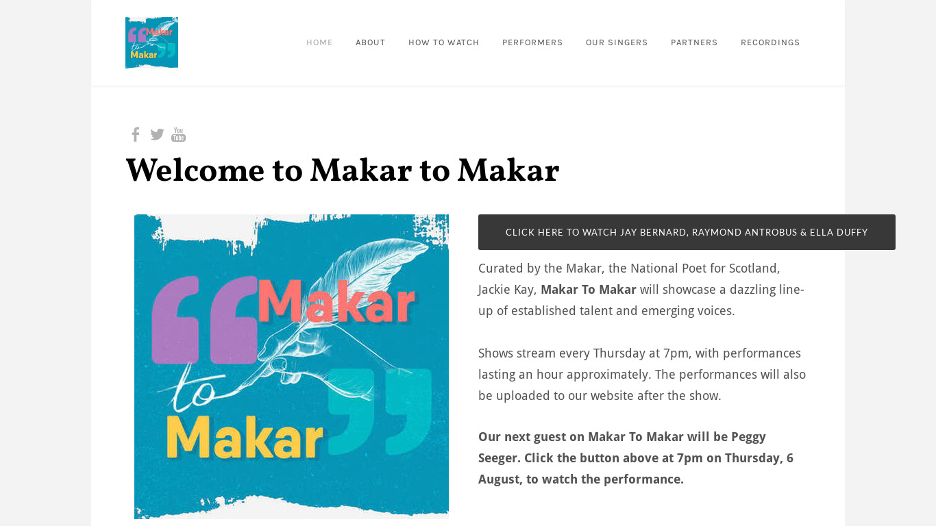 Makar2makar.com Landing page