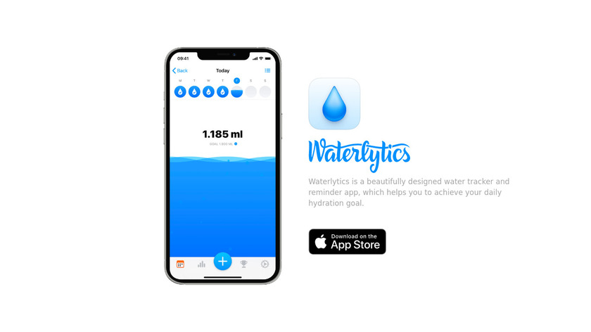 Waterlytics Landing Page