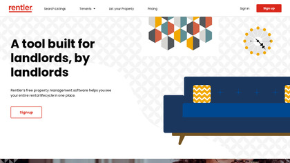 Rentler Landlord Software image