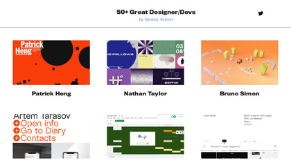 50+ Great Designers and Devs image