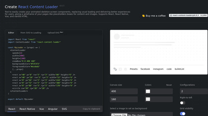 Placeholder Loader Creator screenshot