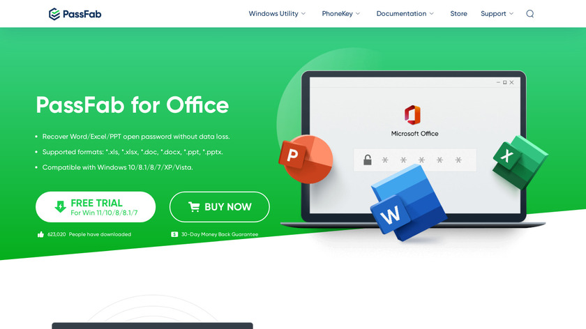 PassFab ToolKit Landing Page