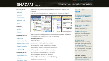 SHAZAM (statistical analysis) image