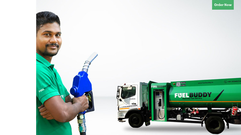 Fuel Buddy Landing Page