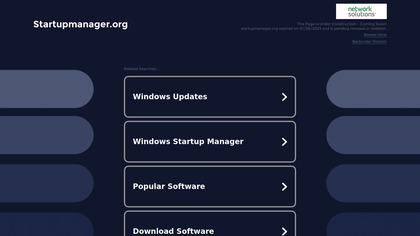 startupmanager.org Startup Manager (st-m) image
