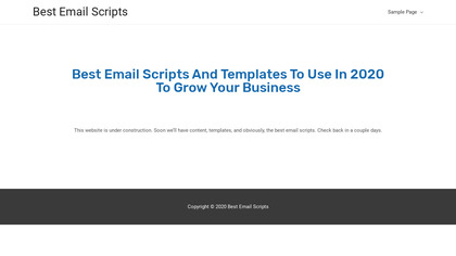 bestemailscripts.com Best Email Scripts image