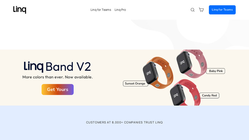 Linqapp Landing Page