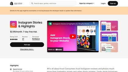 Stories for Shopify image