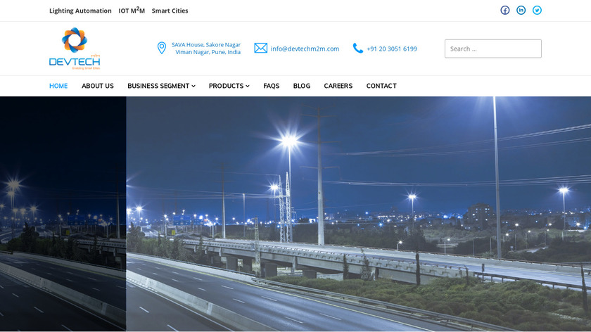 Devtech M2m Landing Page