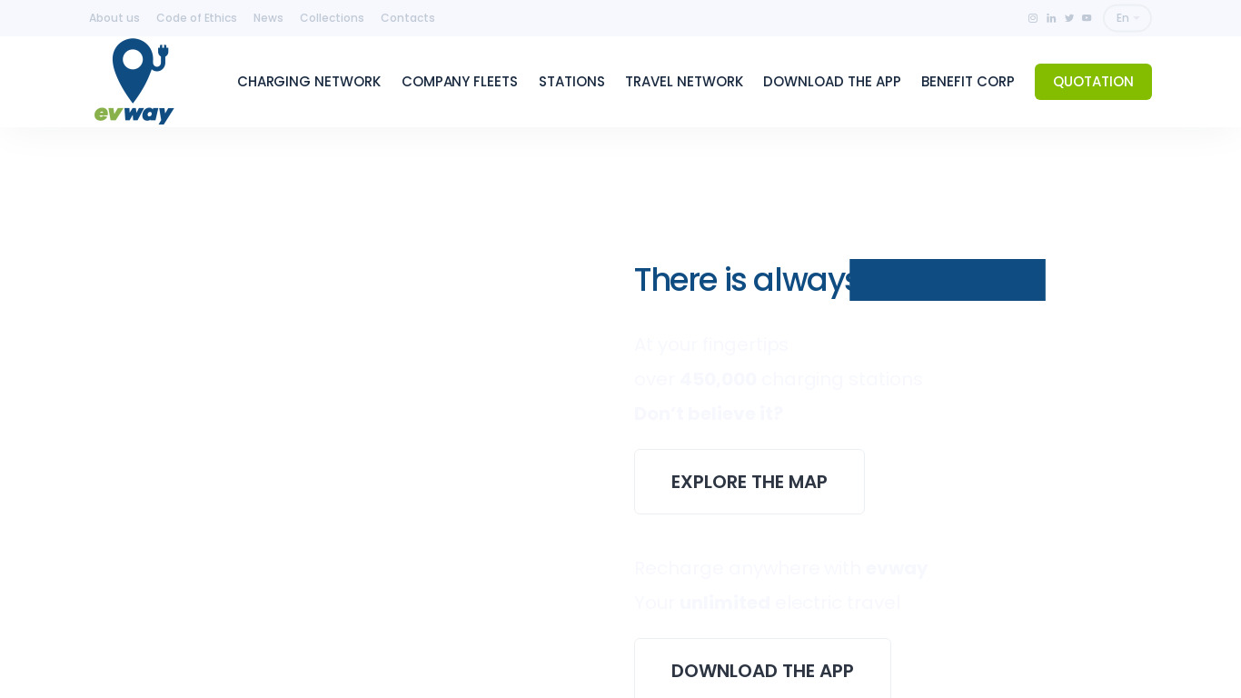 evway.net Landing page