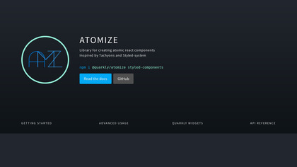 Atomize by Quarkly screenshot
