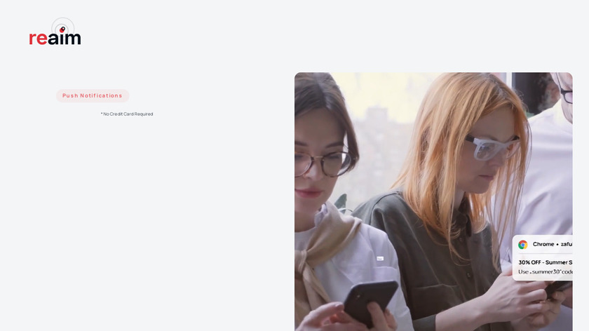 ReAim Landing Page