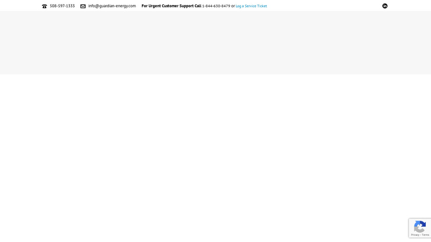 Guardian Energy Management Landing Page