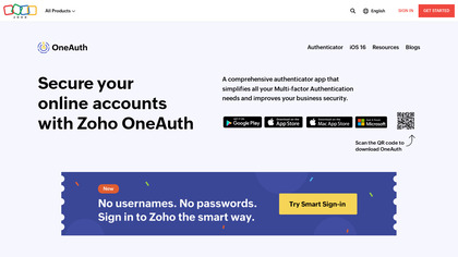 Zoho OneAuth image