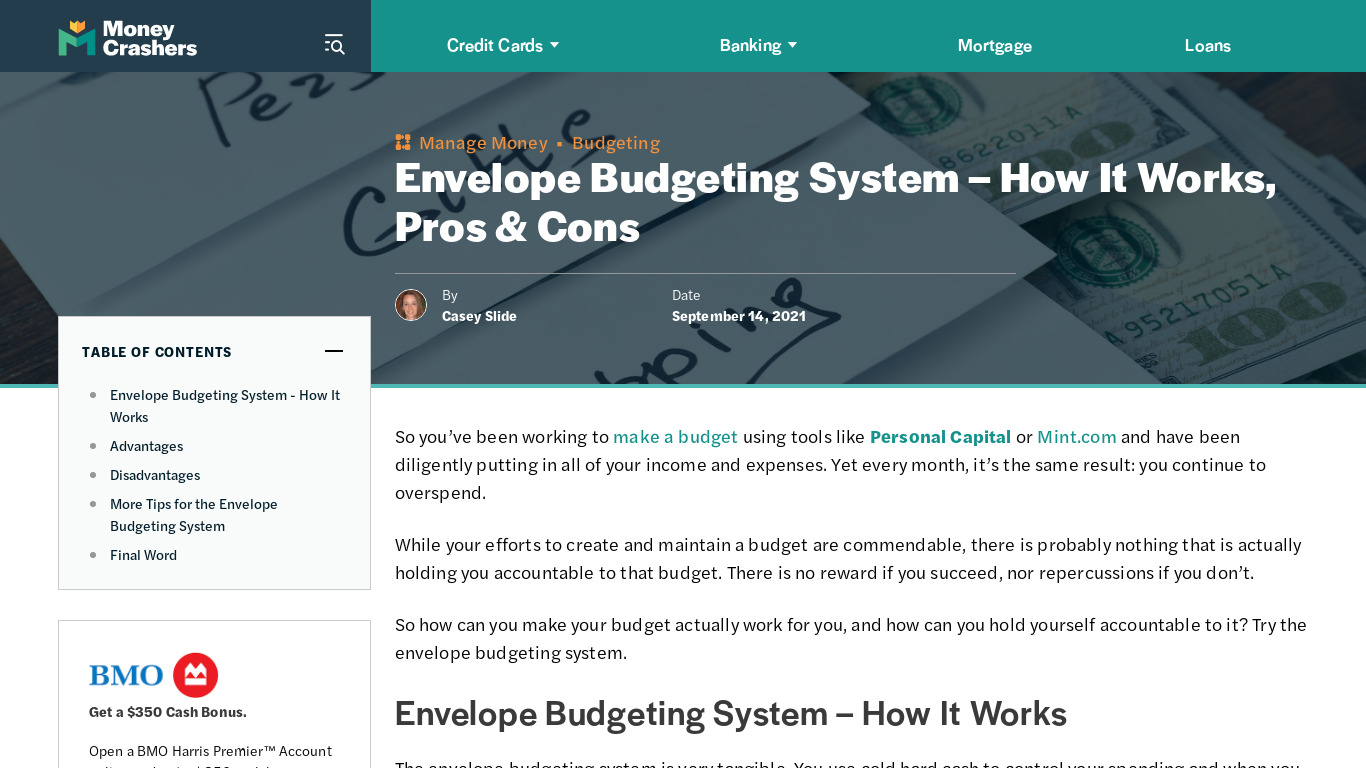 SimpliCity Budget System Landing page